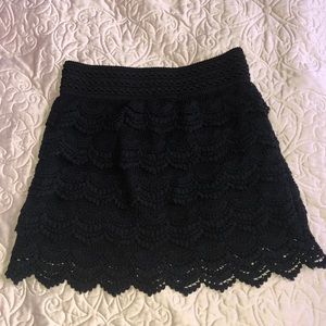 Lace Crochet Skirt